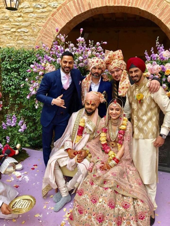 Virat Kohli and Anushka  Sharma  Wedding Exclusive 