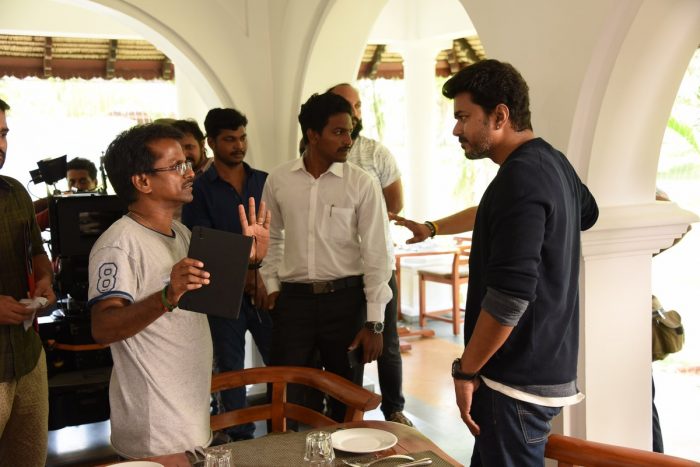 Sarkar Movie Exclusive Pictures Thalapathy Vijay Keerthy Suresh AR Murugadoss News Bugz