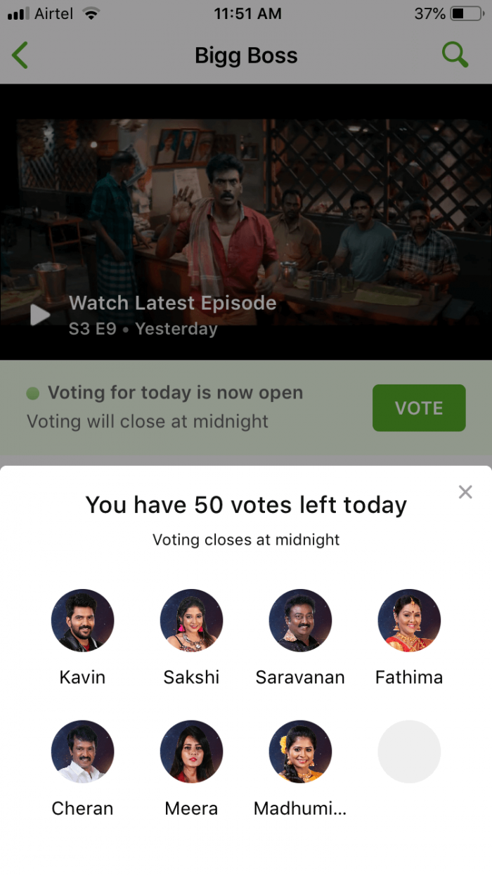 How to Vote Bigg Boss Tamil 3 Online 