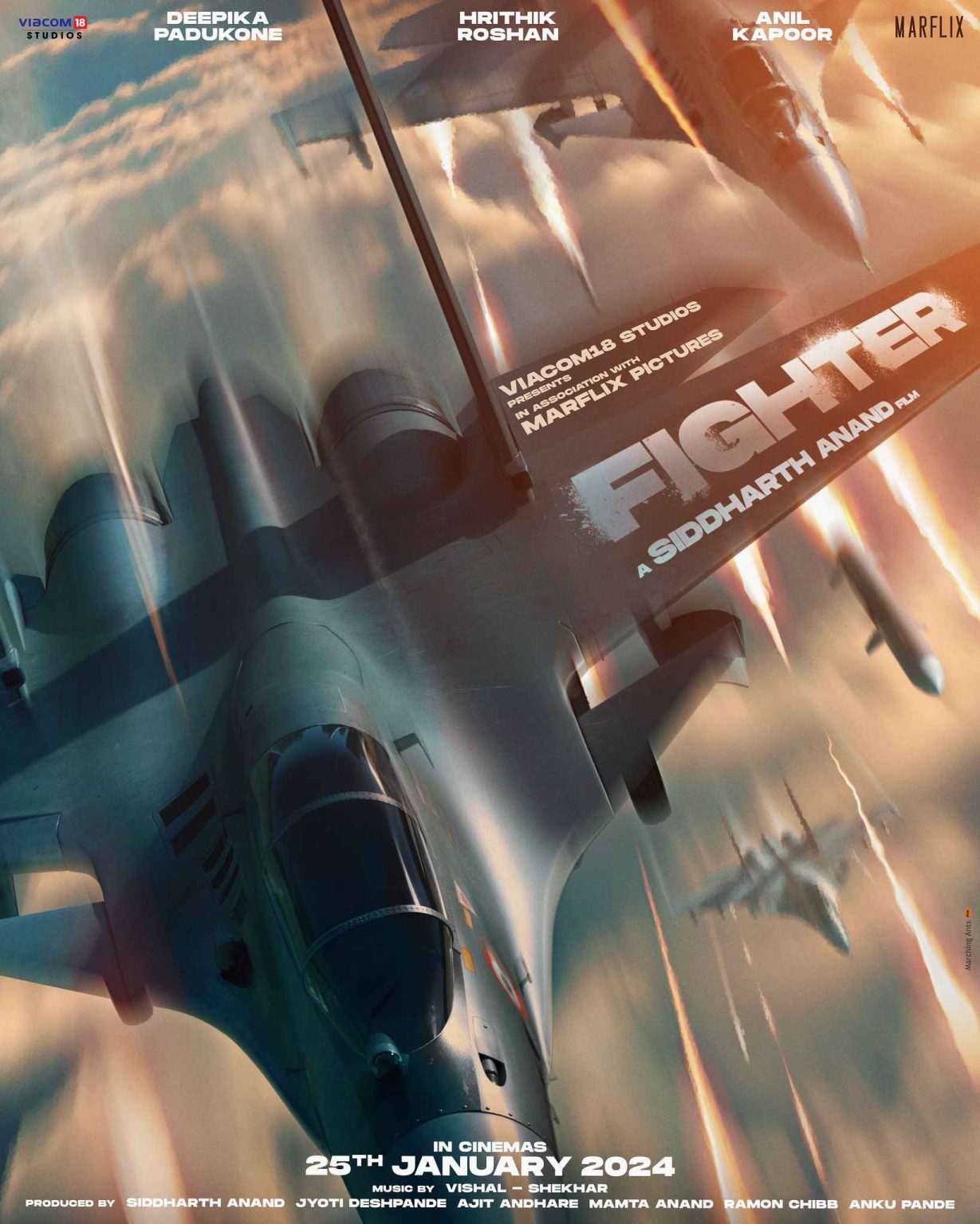 Fighter Hindi Movie (2024) Cast Trailer Songs OTT Release Date