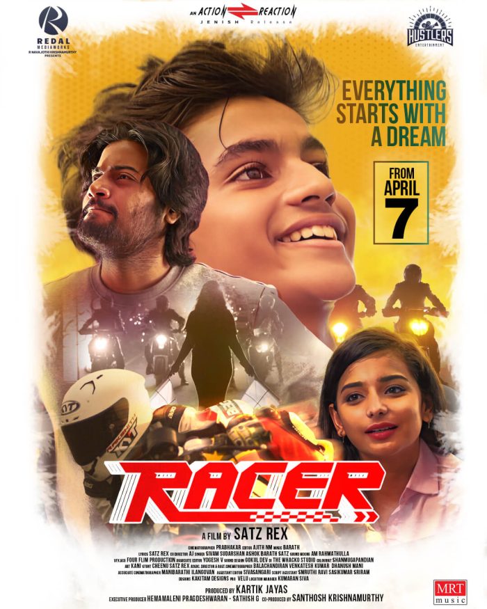 Racer Tamil Movie (2023) Cast Trailer Songs OTT Release Date