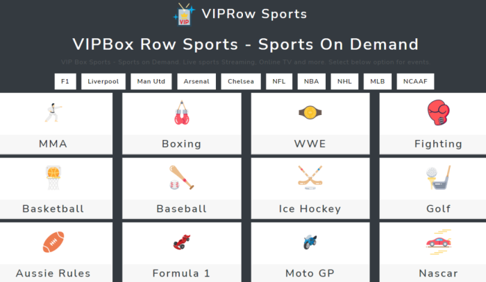 VIPLeague 2023 - Watch Live Sports Online for Free - NewsBugz